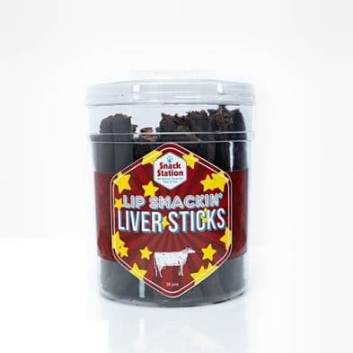 This & That Snack Station Lip Smackin Liver Strips 1 Ea