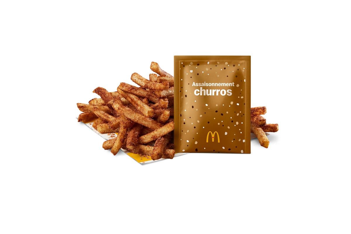 Frites McMélangées churros [370.0 Cal]