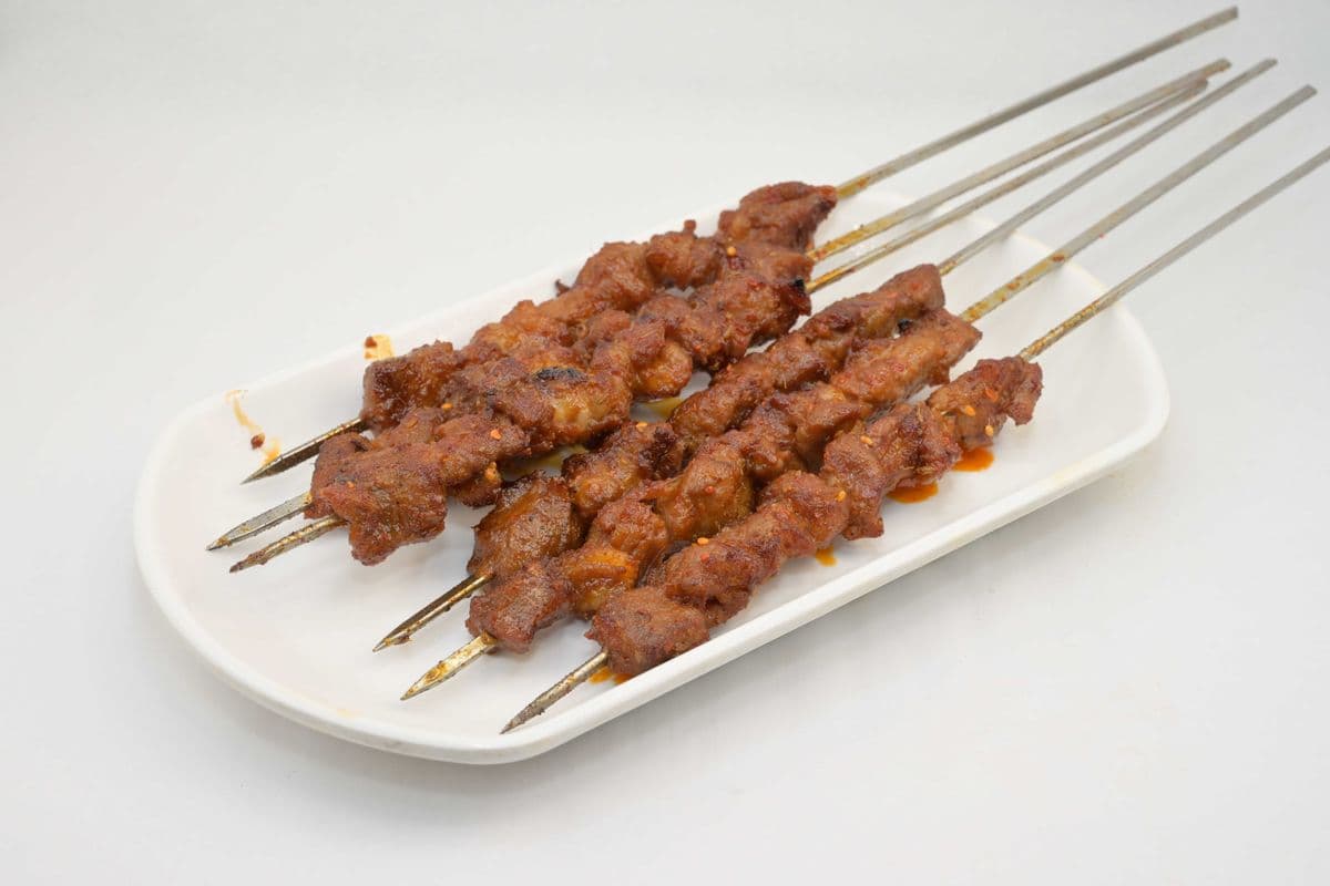Big Lamb Kebab (5 Skewers) 鲜羊大串 (5串)