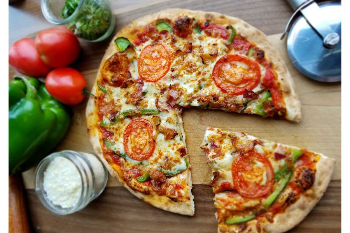 10" pizza petite estivale / 10" Small Summer Pizza