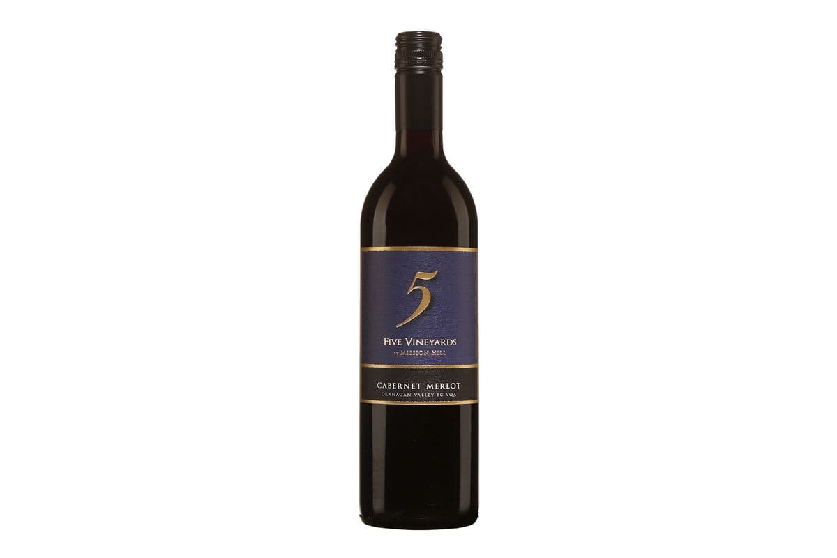 Mission Hill 5 Vinyards Cabernet Merlot (1 x 750 ml)