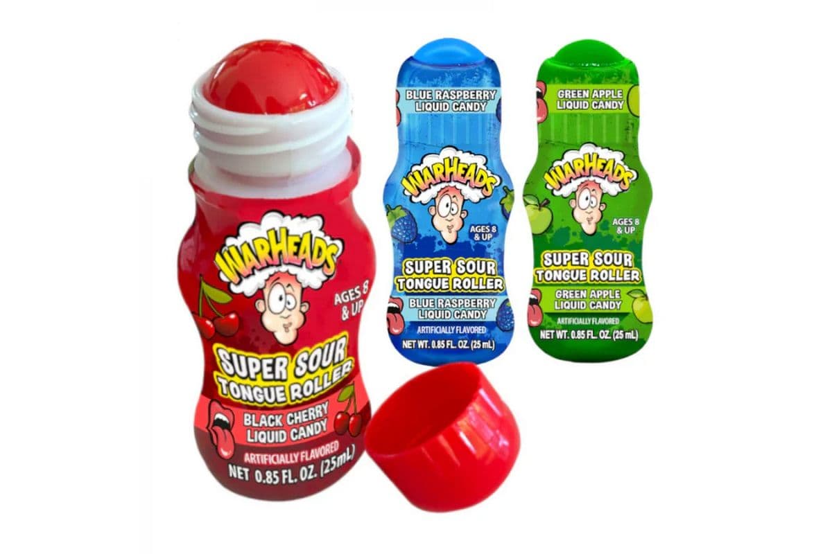 Warheads Super Sour Tongue Roller