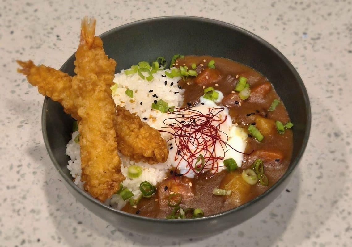 Rice Curry Tempura 