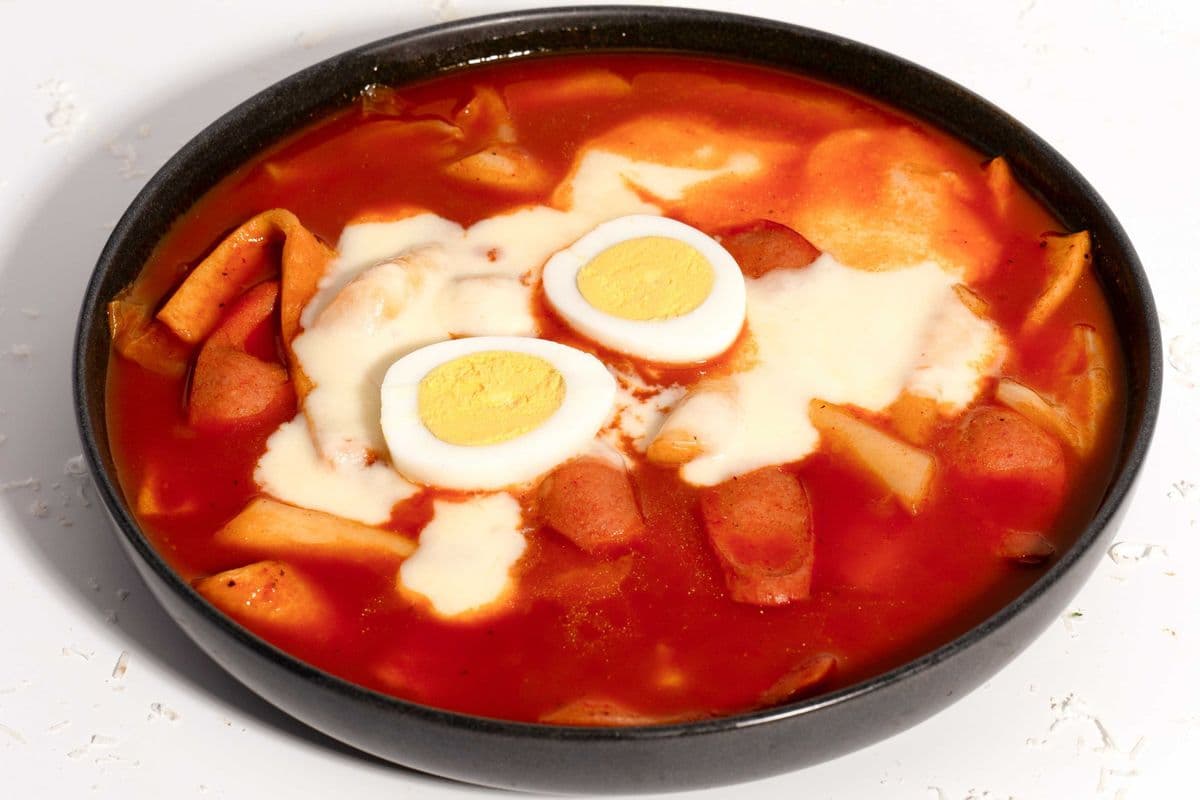 Cheese tteokbokki
