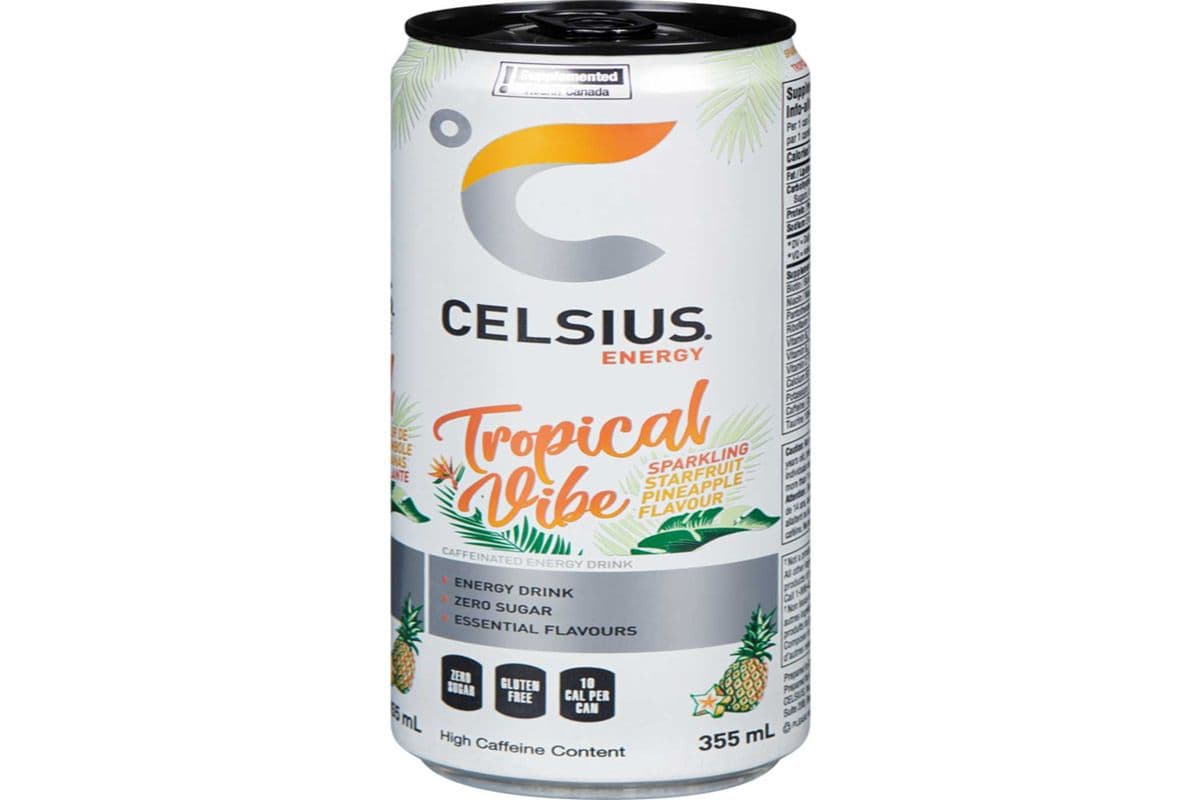 CELSIUS SPARKLING TROPICAL VIBE 355ml