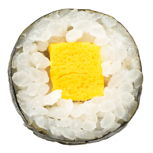 HOSOMAKI OMELETTE JAPONAISE / JAPANESE OMELETTE HOSOMAKI