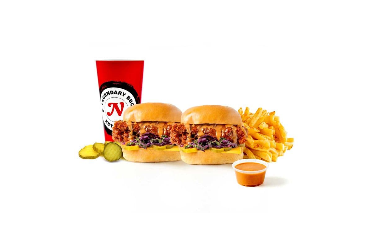 Combo #2 (2 Sliders w/Fries & Drink)