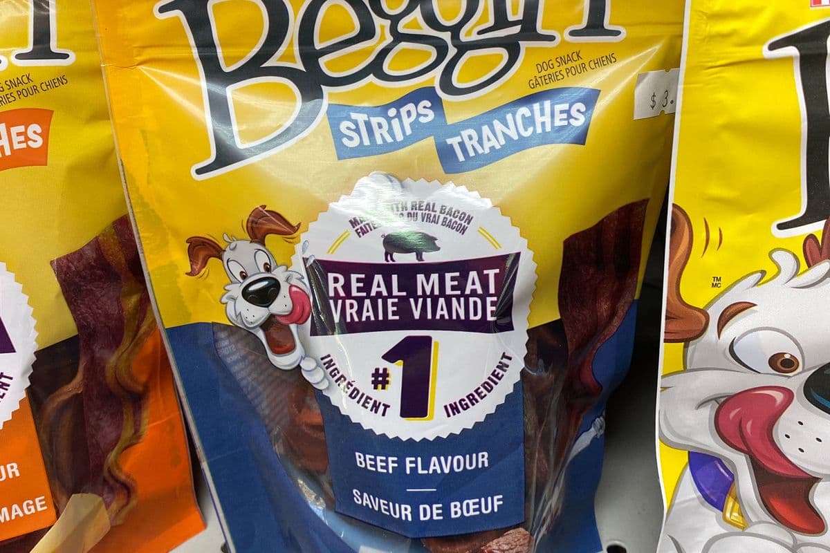Dog snack real meat with real bacon (100 g)