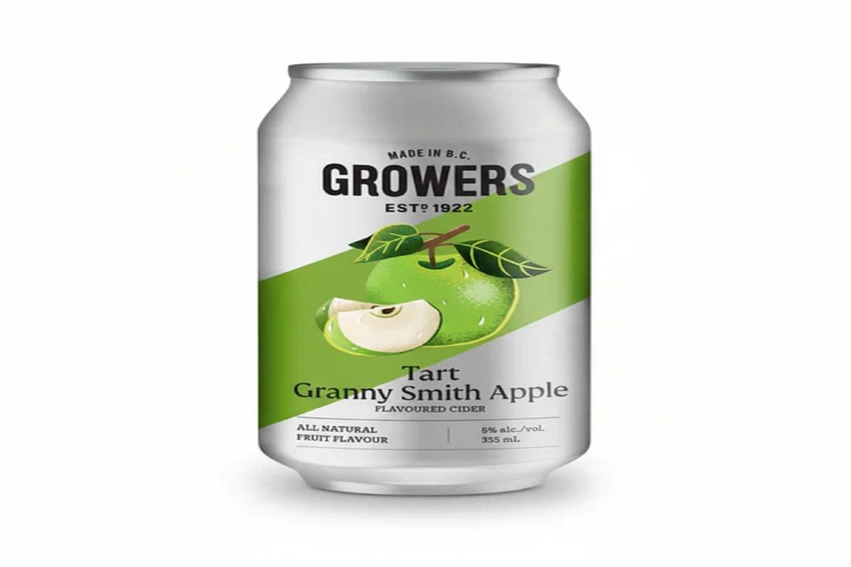Growers Granny Smith Apple Cans (6 x 355ml)