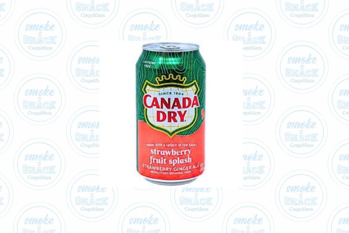Canada Dry Strawberry Ginger Ale (355ml)