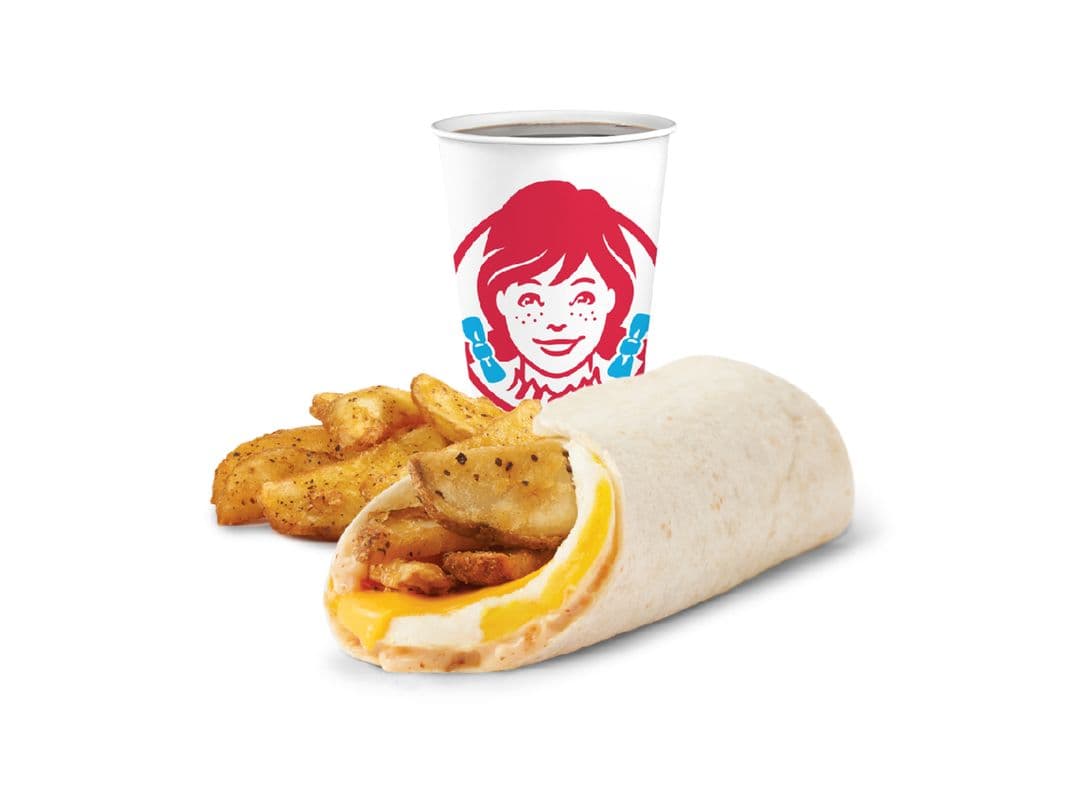 Egg & Cheese Breakfast Wrap Combo - Small