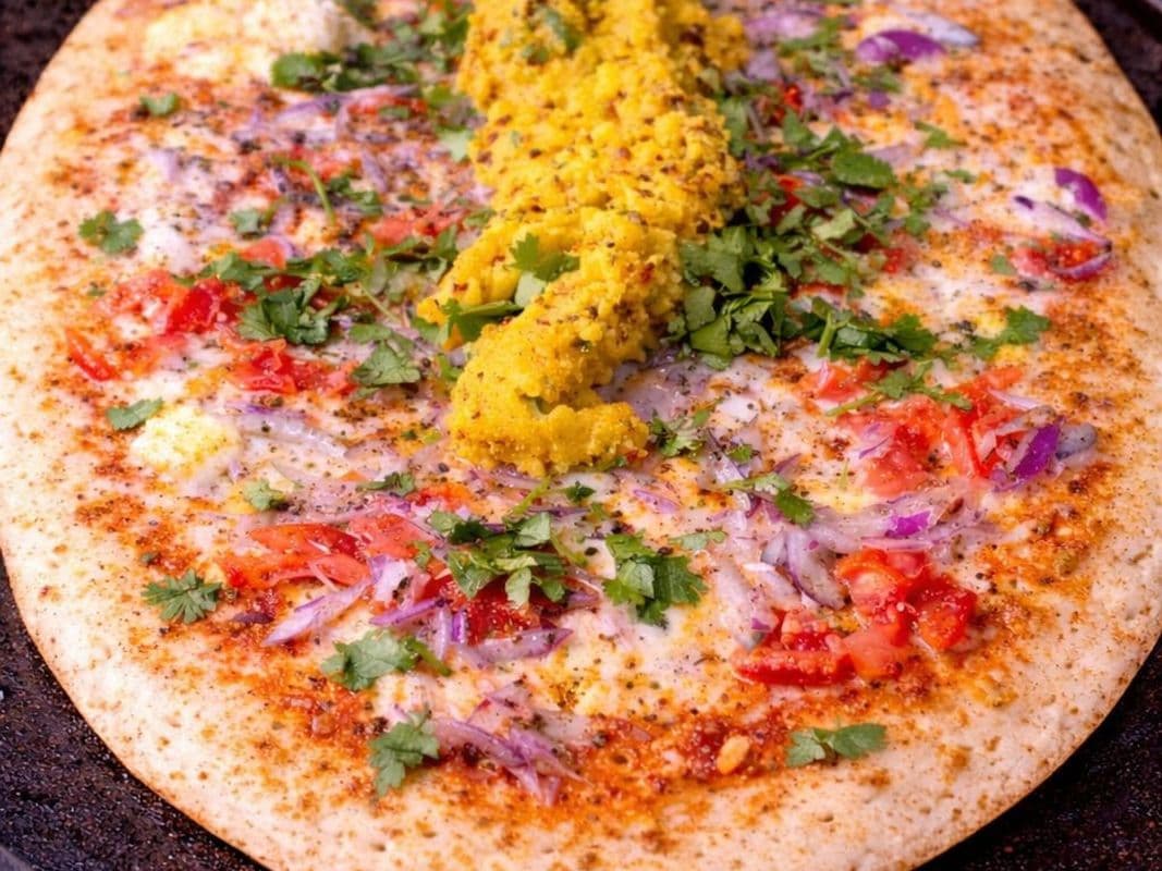 🌶Pizza Masala Dosa - No Base