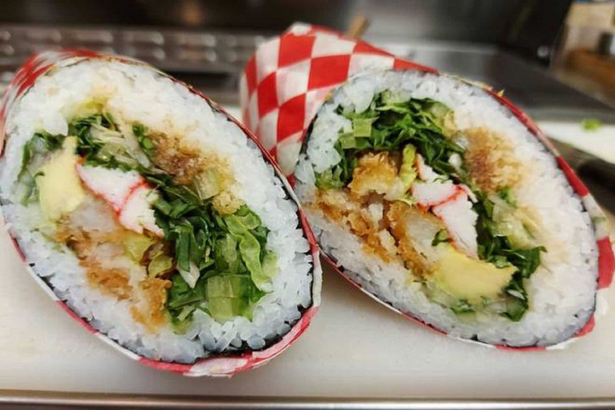 Shrimp Tempura Burrito