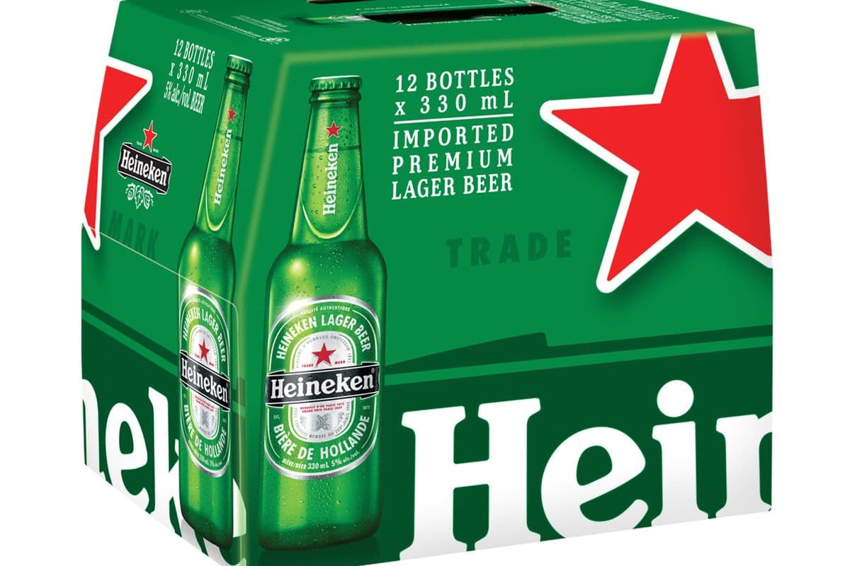 Heineken (12 x 330 ml bottles)