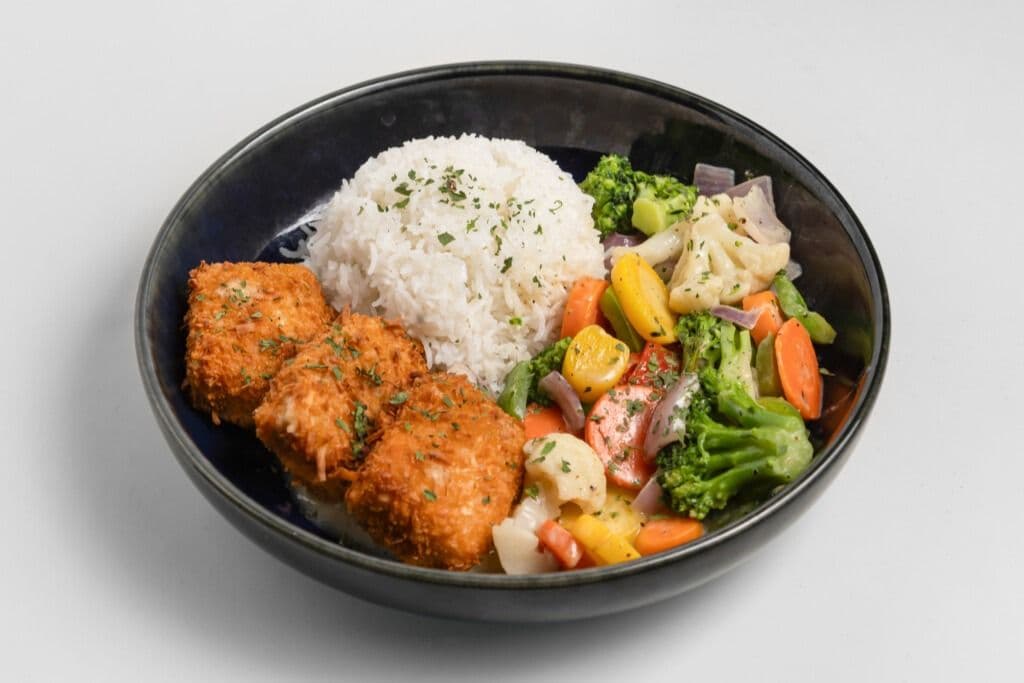 Coconut Cajun Tofu Bowl
