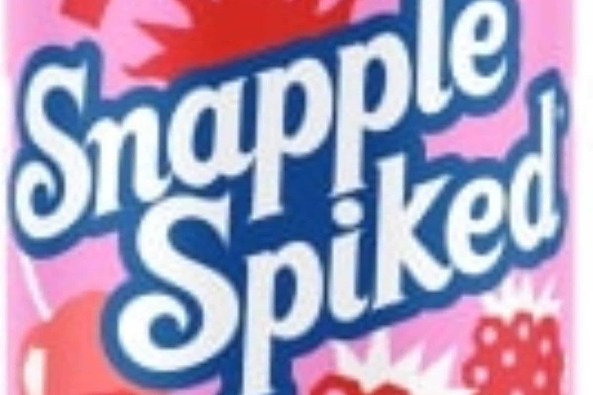 Snapple Spiked Tea, Raspcherry (458 ml) (1 x 458 ml)