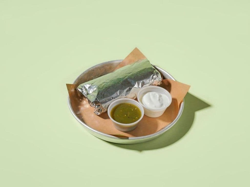 Express Beef Barbacoa Burrito