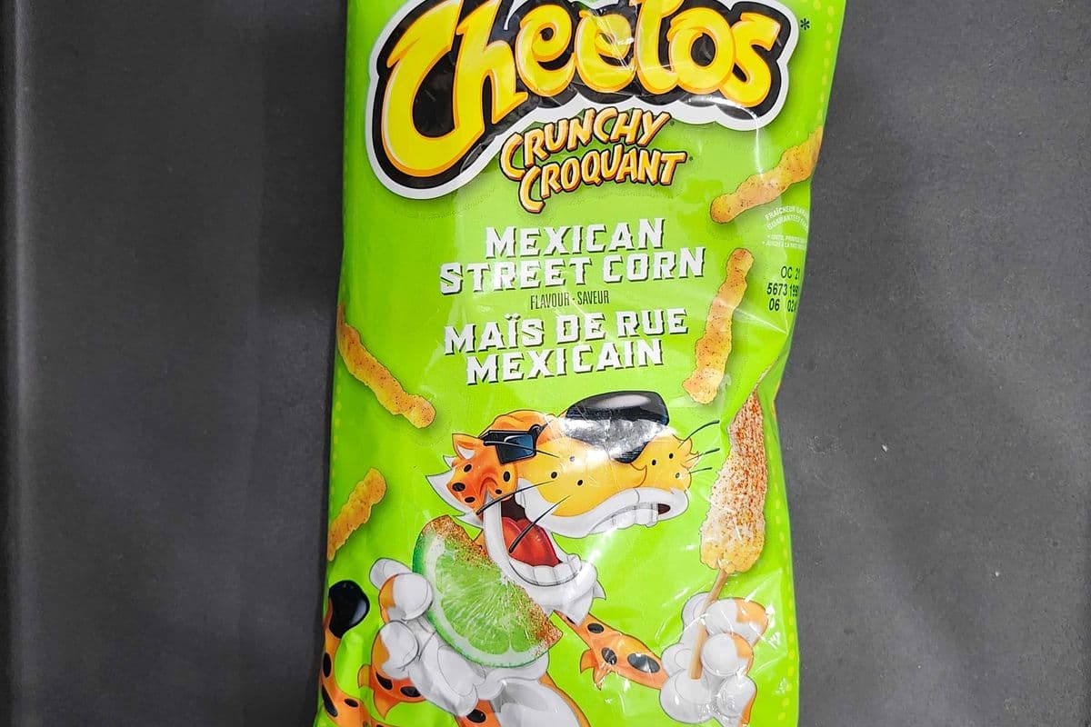 Cheetos Crunchy Mexican street corn