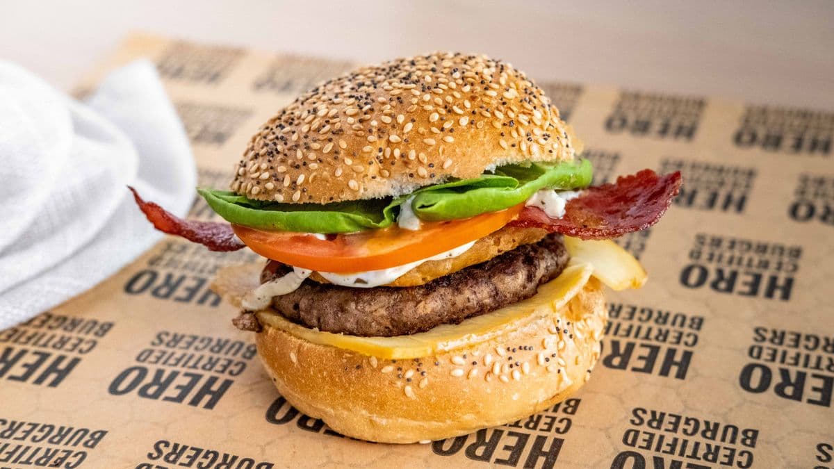4oz Action Hero Burger
