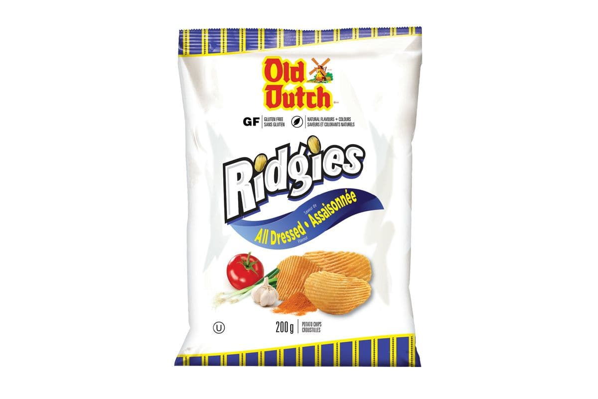 Old Dutch Ridgies All Dressed (200 g) 1000967