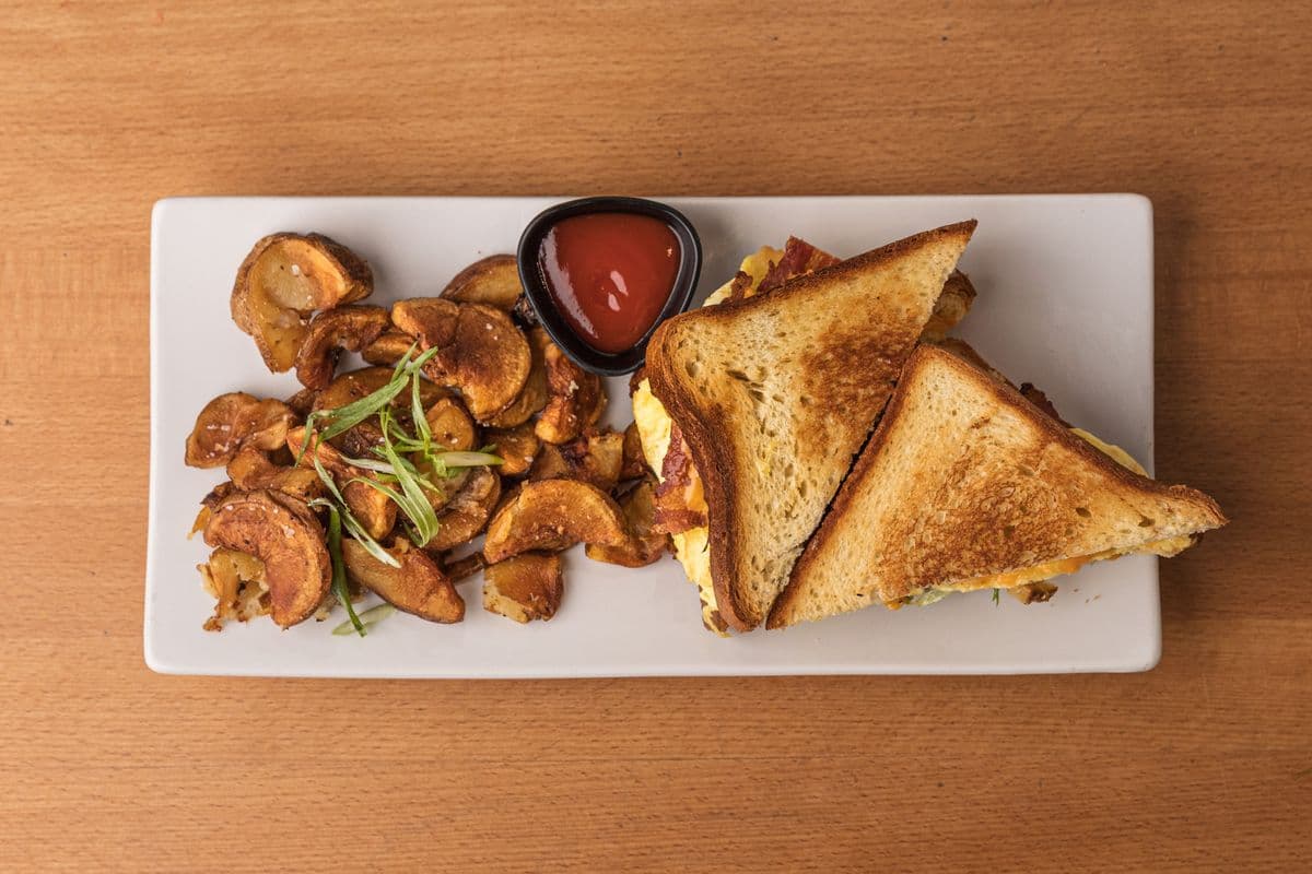 Everything Grilled Cheese