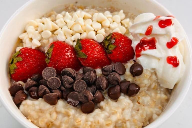Valentine Oatmeal Bowl - Oatmeal Bowl