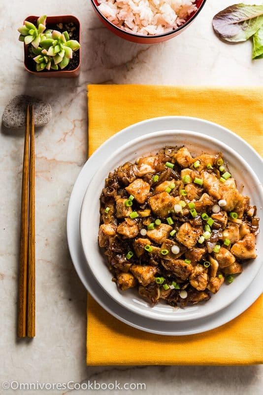 Chicken in Black Bean Sauce