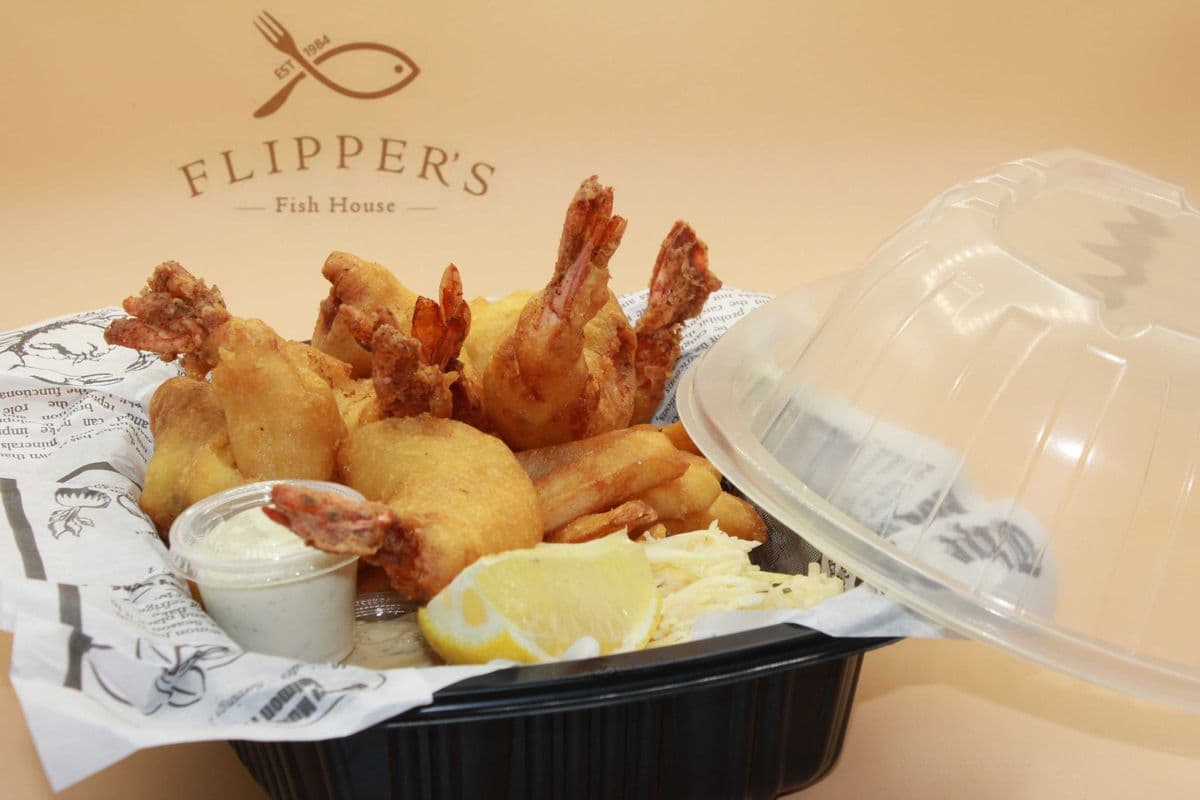 Colossal Shrimp and Chips