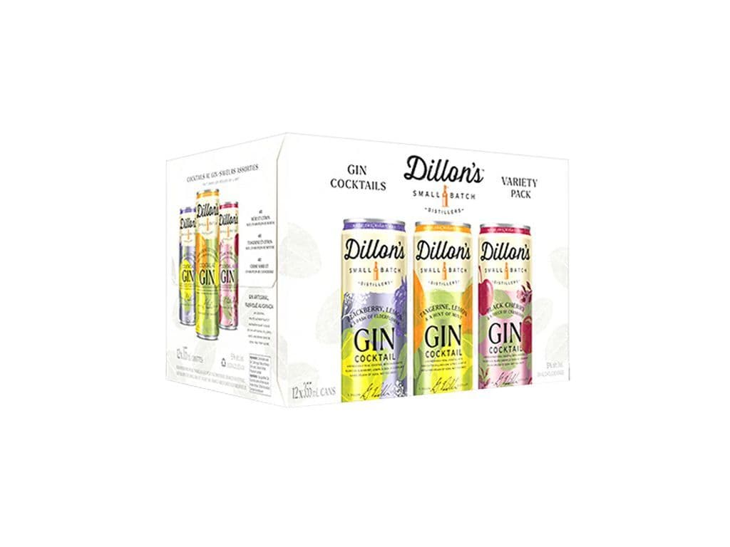 Dillon's Gin - Cocktails Variety Pack (12x355ml)