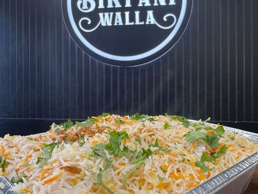 Kadai Veg Biryani (Small Tray)