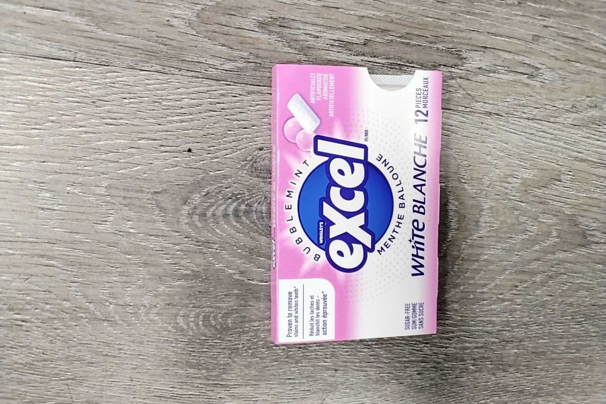 Excel bubblemint gum (12 pieces )