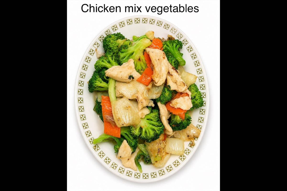 Chicken and Mixed Vegetables