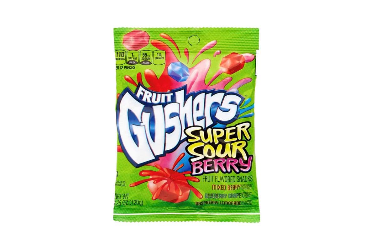 Fruit Gushers Sour Berry 120g