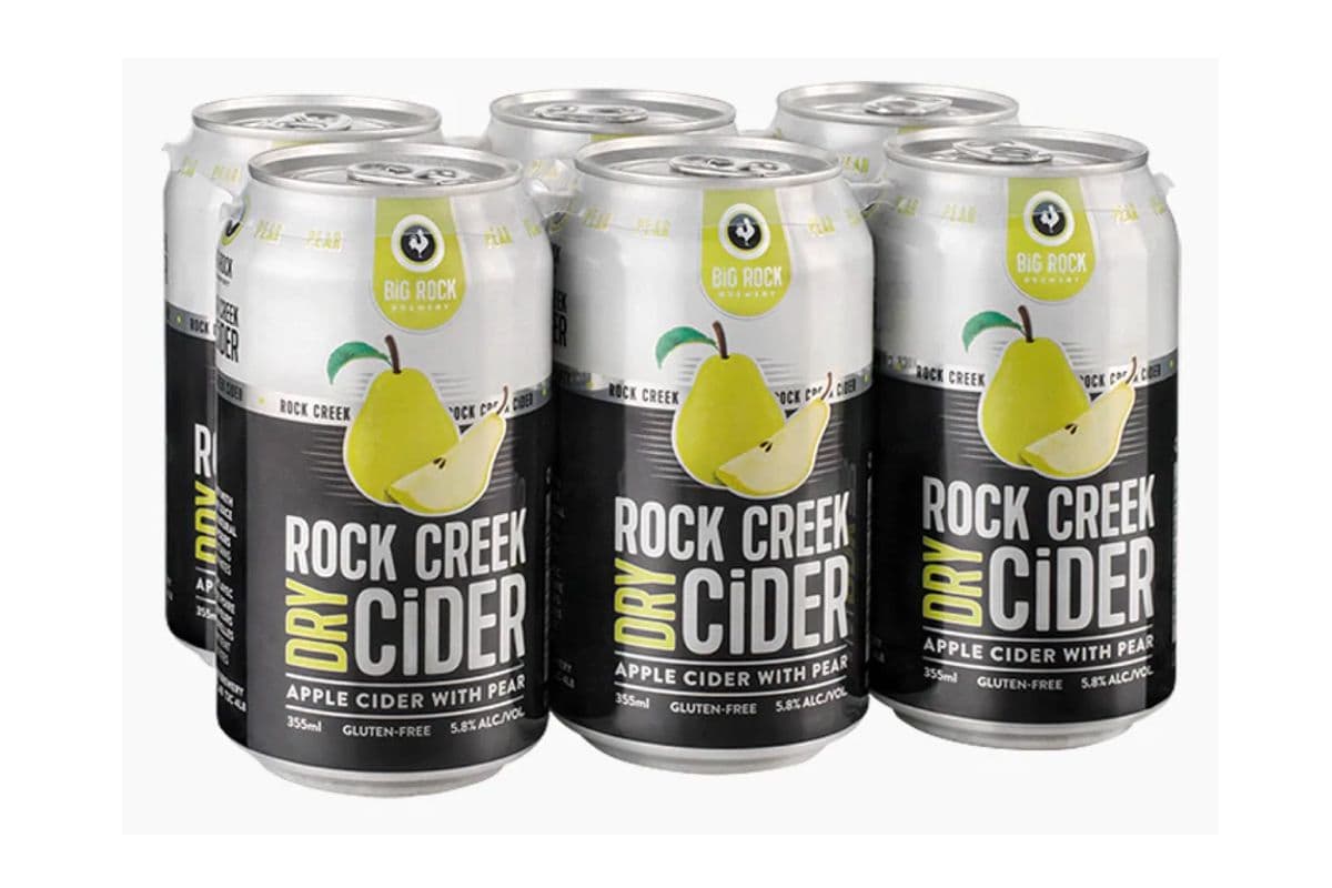 Rock Creek Pear Cider (6 x 355mL Cans)