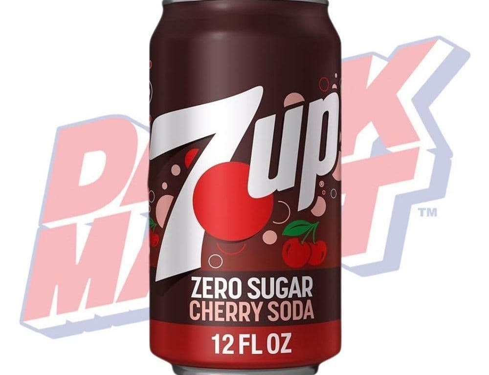 7up Cherry Zero Sugar - 355ml