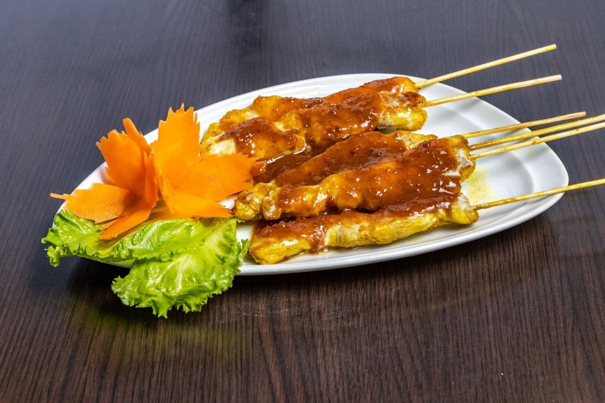Chicken Satay (6 pcs)