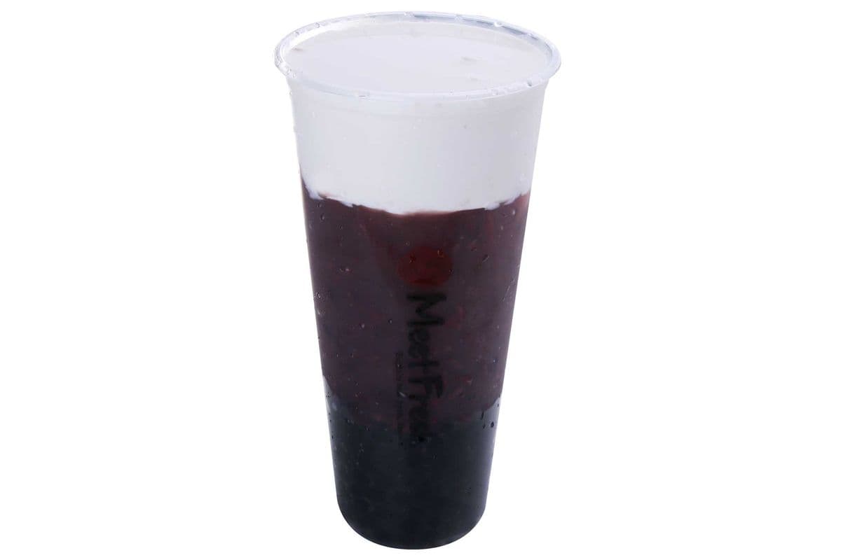 Purple Rice Drink with Boba and Fresh Milk (Large)