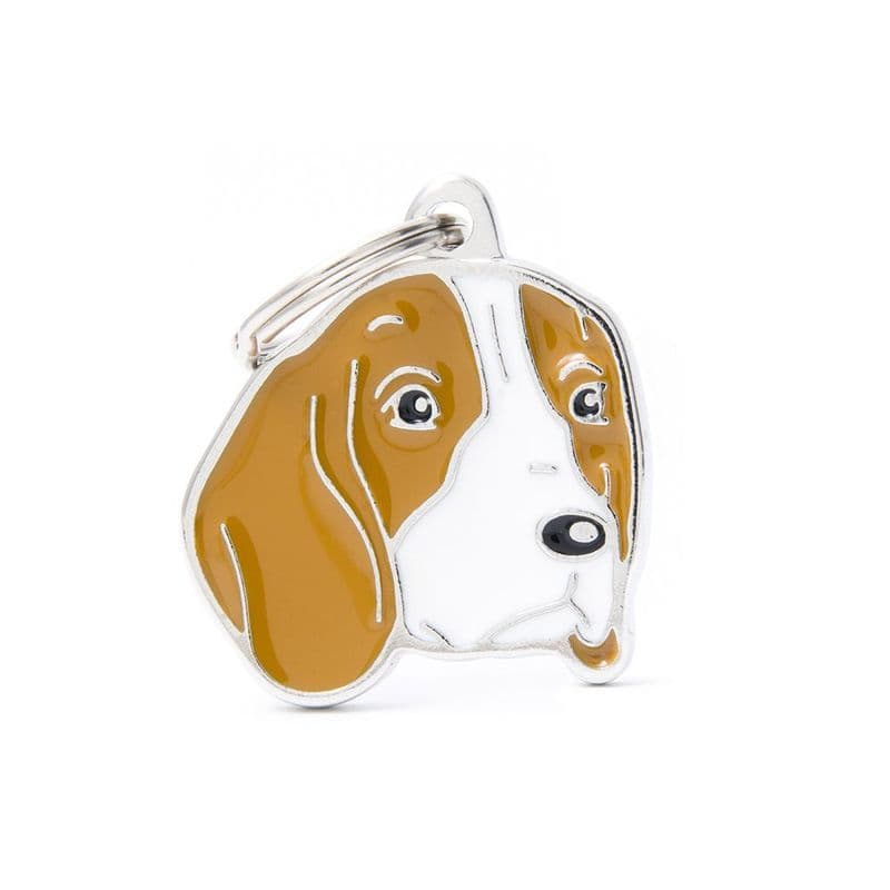 MyFamily Beagle Engraved Tag