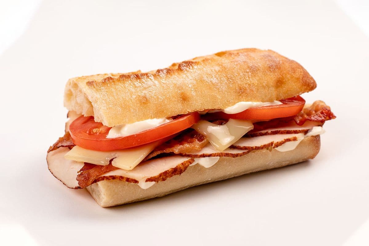 Turkey Bacon Club Sandwich
