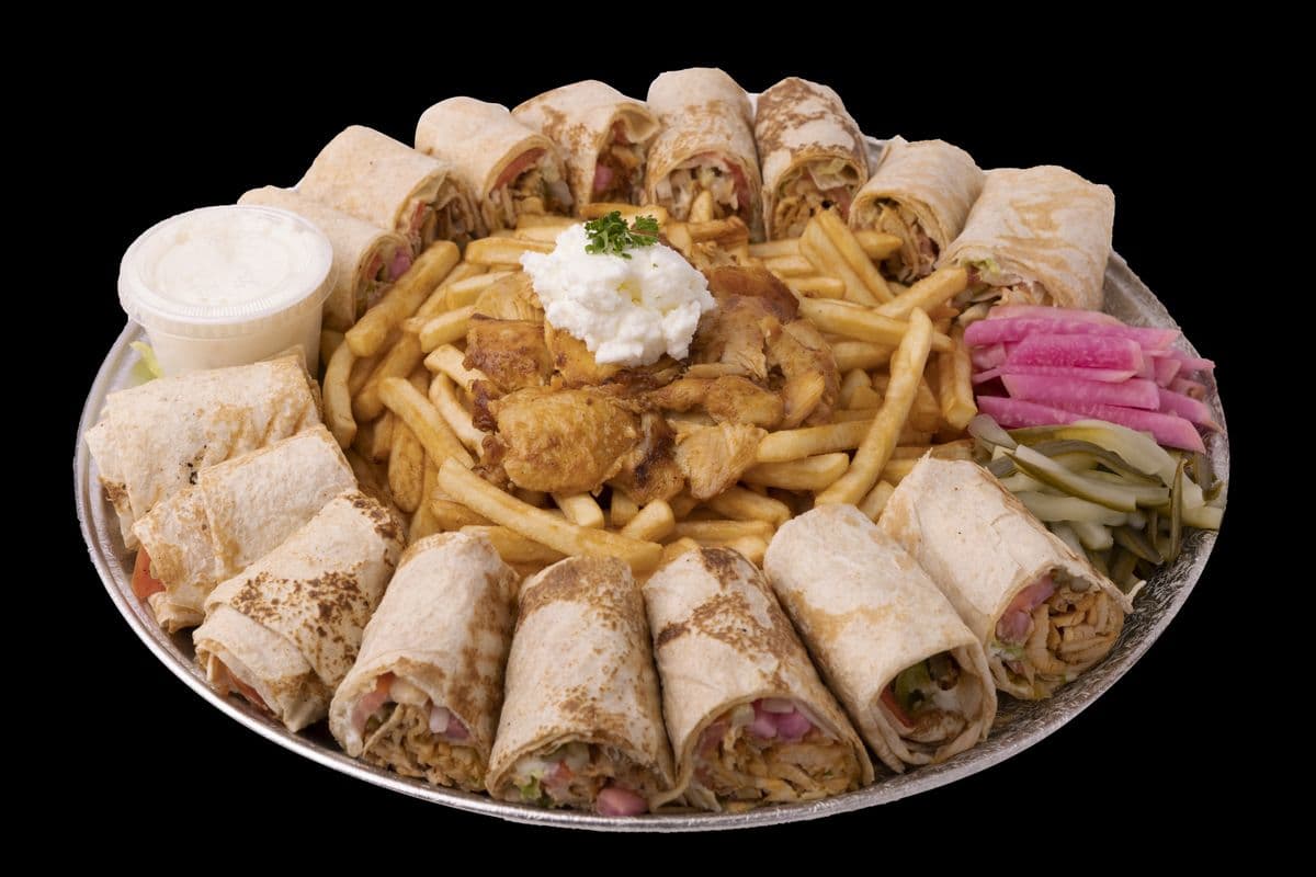 Middle Eastern Shawarma Platter