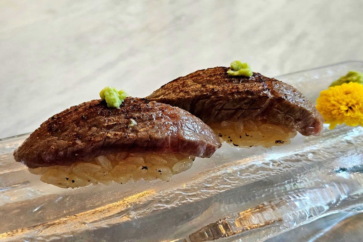 Japanese Wagyu Striploin - Nigiri (1pc)
