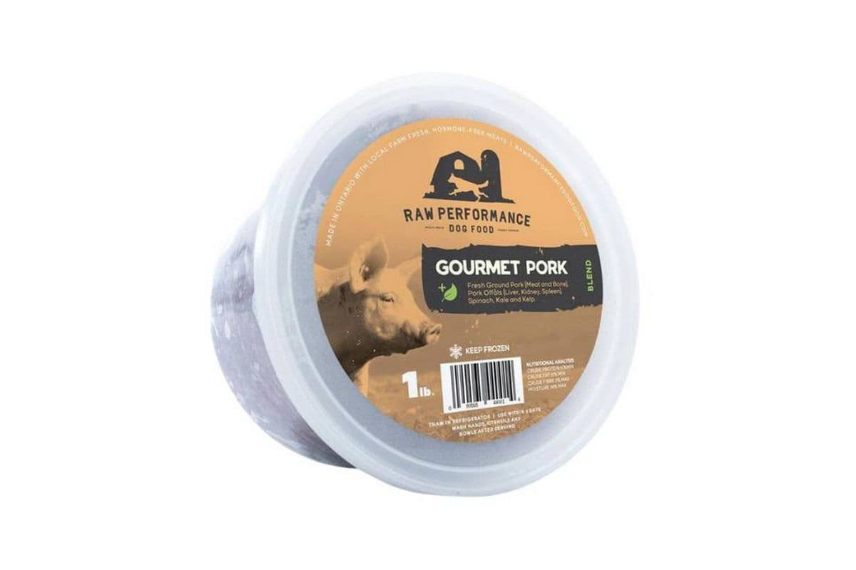Raw Performance - Gourmet Pork Raw Dog Food (2 lb)