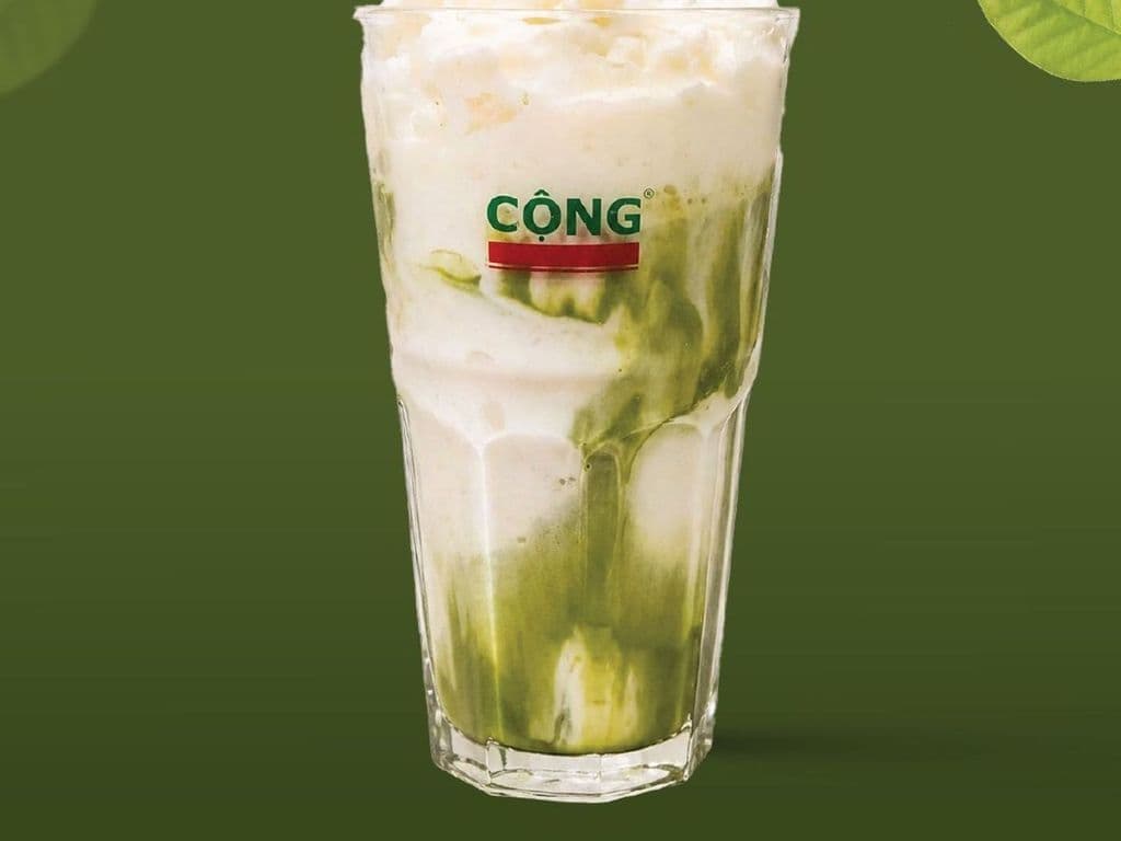 Coconut Matcha Smoothie.