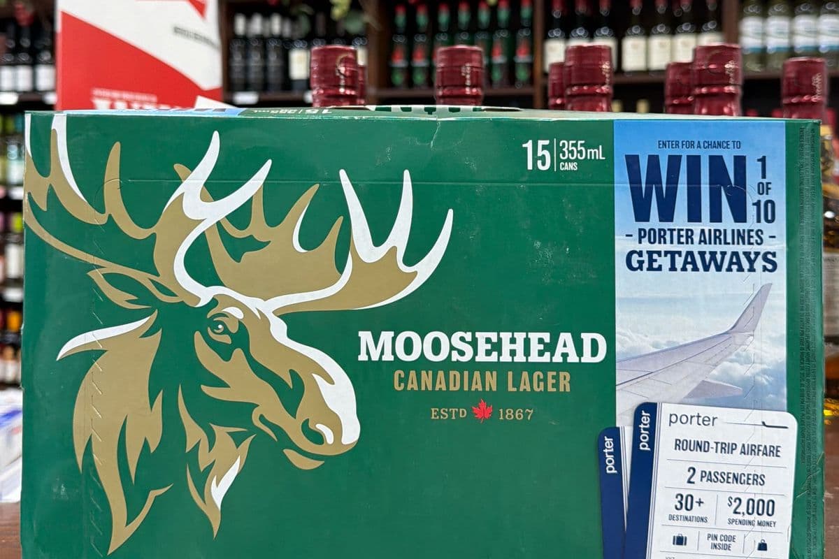Moosehead Lager 15 cans (1 x 15 x 355 ml cans)