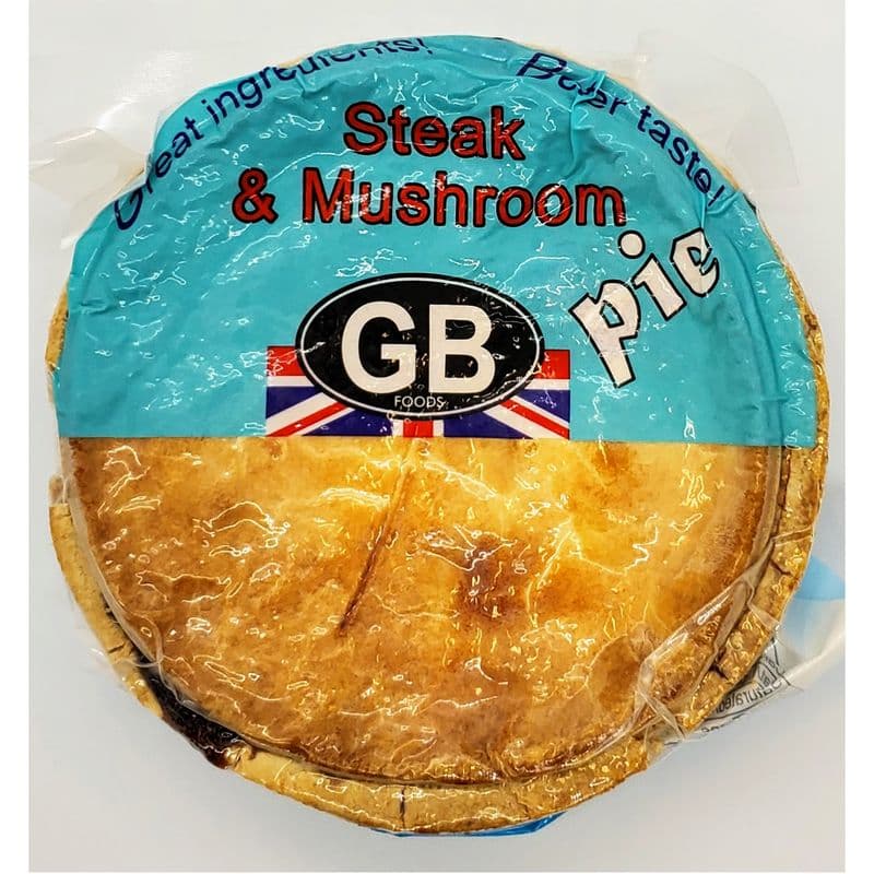GB Foods - Steak and Mushroom Pie