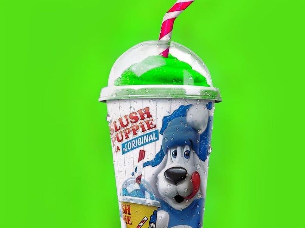 Small Sour Apple Slush Puppie