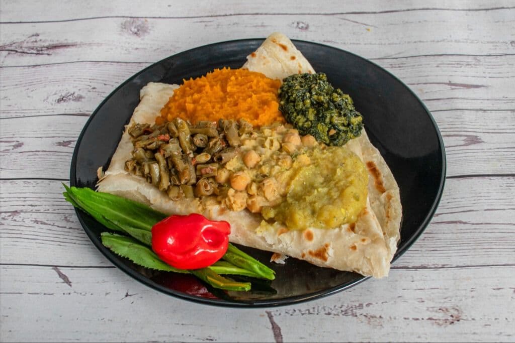 Vegetarian Roti