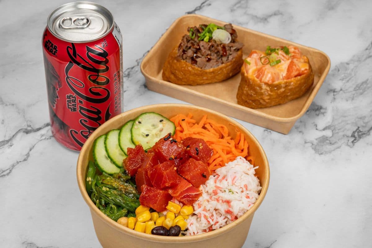 Tuna Rice Bowl Combo