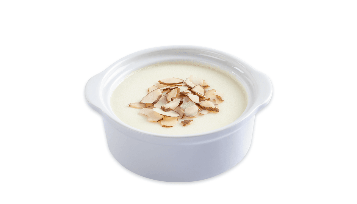 Almond Milk Pudding - 琥珀果仁炖奶