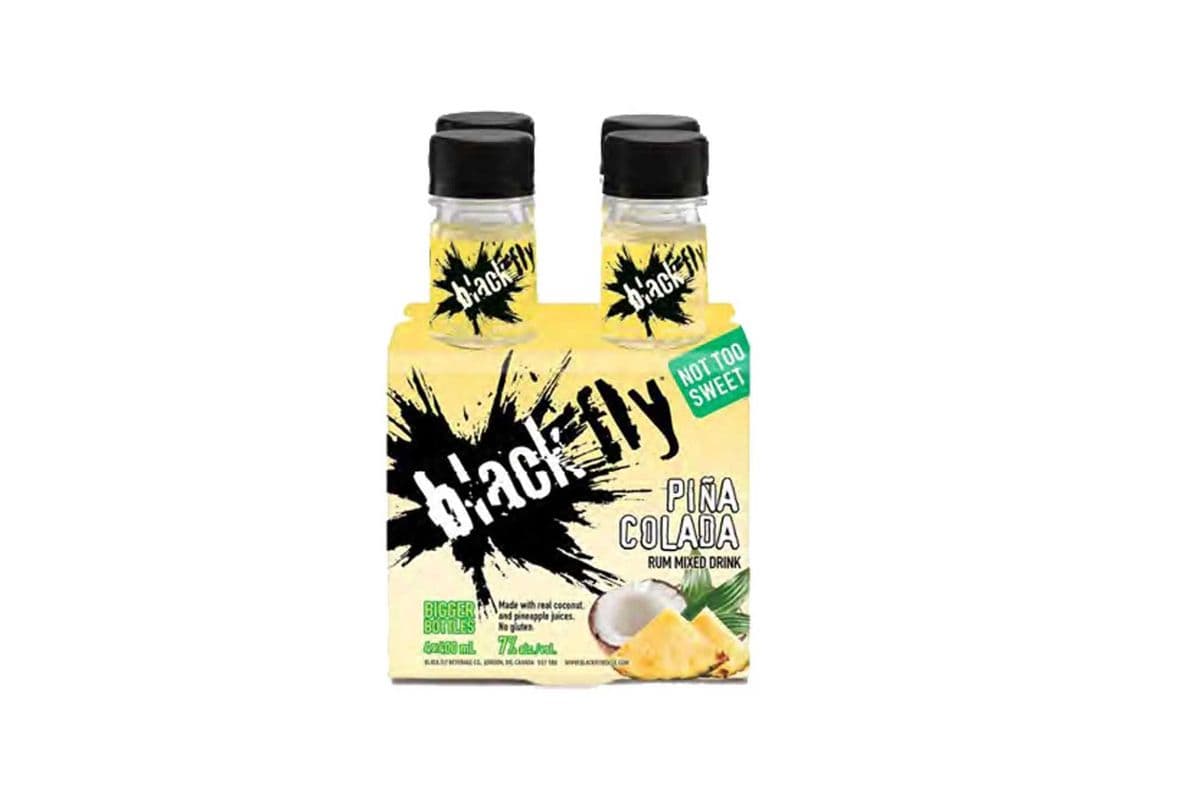 Black Fly Rum Pina Colada (4 x 400 ml)